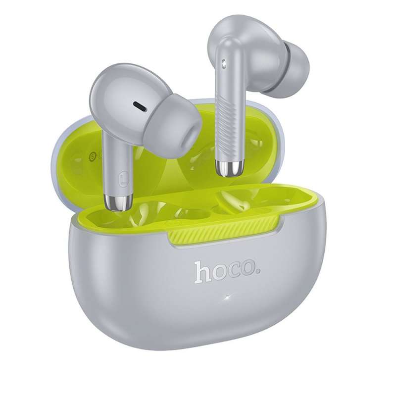 SPOTT-GR Hoco EQ24 - Ασύρματα In-Ear Ακουστικά Bluetooth σε Γκρι Xρώμα