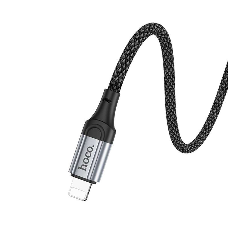 SPOTT-GR Hoco UPA26 - Καλώδιο AUX Lightning (Αρσενικό) σε Jack 3.5mm (Αρσενικό) 1m - Μαύρο