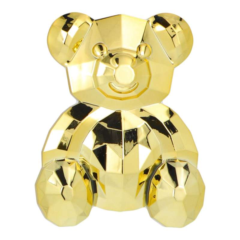 SPOTT-GR Phone Stand Bear - Αυτοκόλλητη Βάση Γραφείου για Κινητά σε Χρυσό Χρώμα