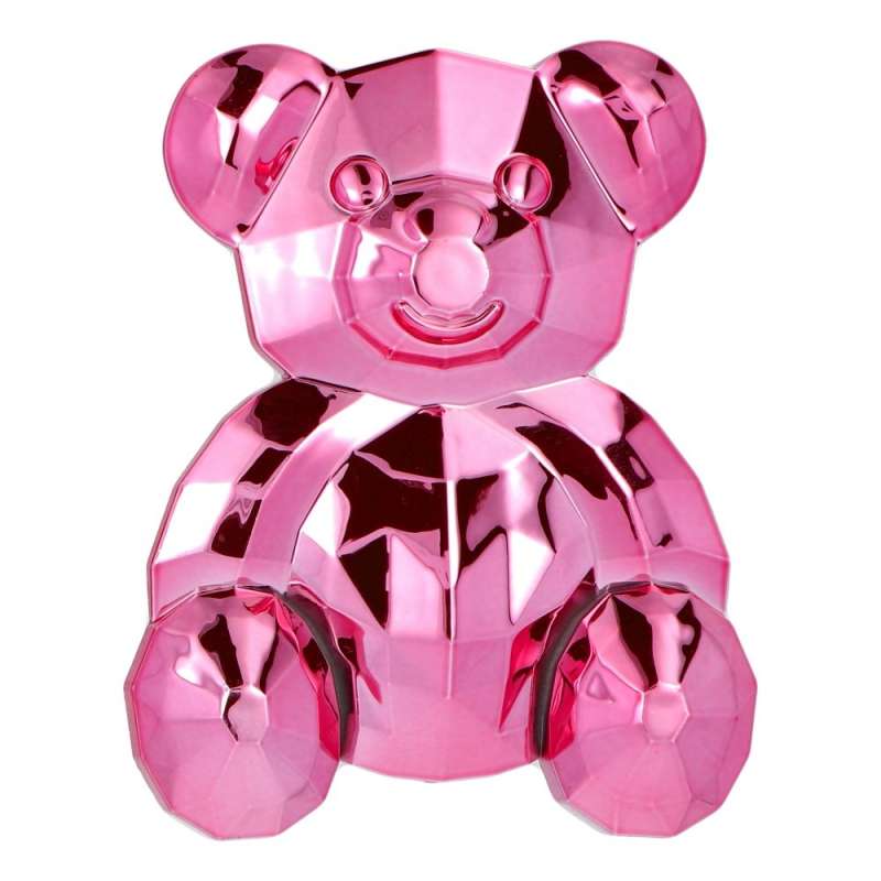 SPOTT-GR Phone Stand Bear - Αυτοκόλλητη Βάση Γραφείου για Κινητά σε Ροζ Xρώμα