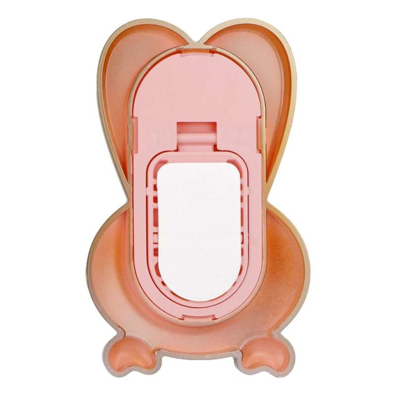 SPOTT-GR Phone Stand Rabbit - Αυτοκόλλητη Βάση Γραφείου για Κινητά σε Ροζ Xρώμα