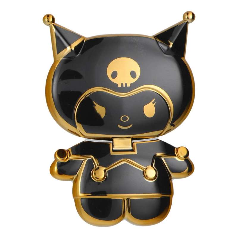 SPOTT-GR Phone Stand Doll - Αυτοκόλλητη Βάση Γραφείου για Κινητά σε Μαύρο Χρώμα
