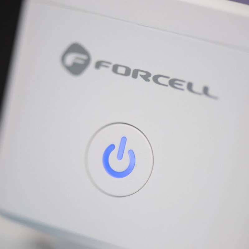 SPOTT-GR Forcell F-Energy EU02 Smart Plug - Έξυπνη Πρίζα με WiFi και Alexa Smart Home - Άσπρη