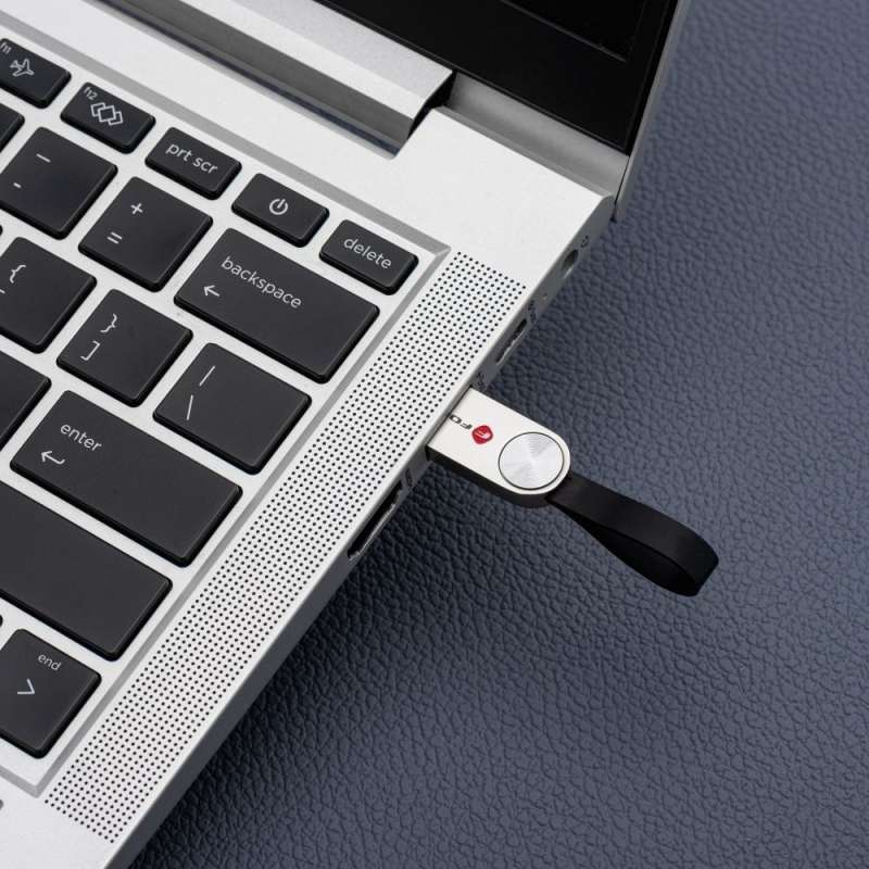 SPOTT-GR Forcell F-Data Metal - Στικάκι USB 64GB USB3.2 Gen 1 (USB-A) - Ασημί