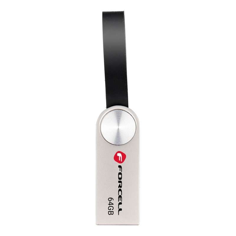 SPOTT-GR Forcell F-Data Metal - Στικάκι USB 64GB USB3.2 Gen 1 (USB-A) - Ασημί