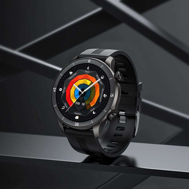 SPOTT-GR Hoco Y31 - Smartwatch με Δυνατότητα Κλήσεων και Αδιαβροχοποίηση IP67- Μαύρο