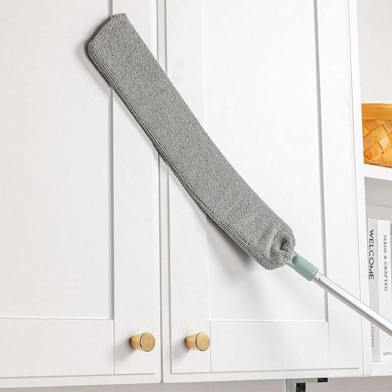 SPOTT-GR Retractable Slit Duster - Πανί Καθαρισμού με Τηλεσκοπικό Κοντάρι για Δύσκολα Σημεία σε Γκρι Χρώμα
