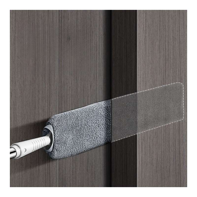 SPOTT-GR Retractable Slit Duster - Πανί Καθαρισμού με Τηλεσκοπικό Κοντάρι για Δύσκολα Σημεία σε Γκρι Χρώμα