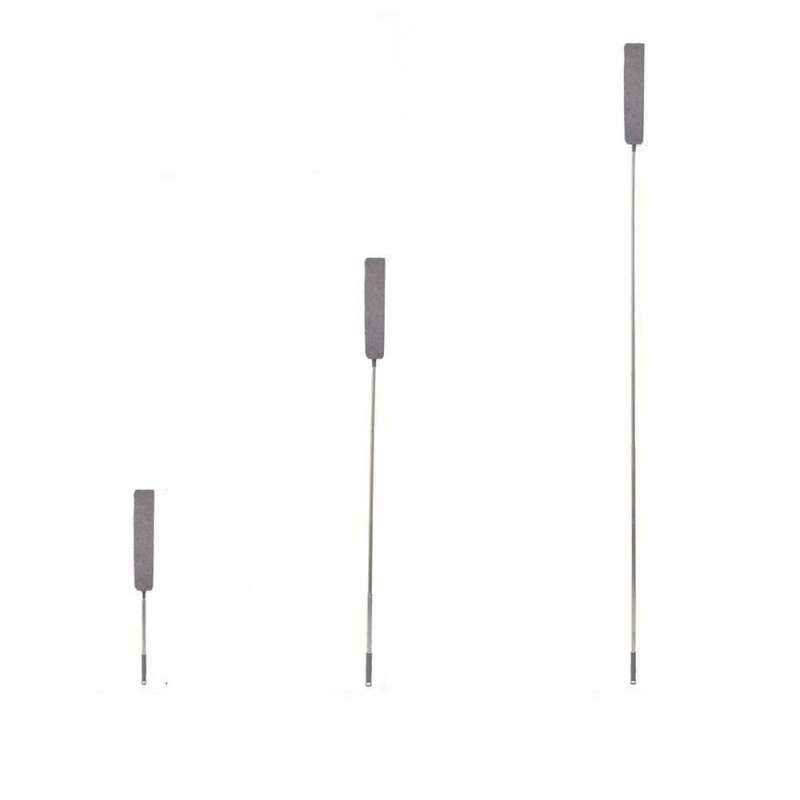 SPOTT-GR Retractable Slit Duster - Πανί Καθαρισμού με Τηλεσκοπικό Κοντάρι 2.5m για Δύσκολα Σημεία σε Γκρι Χρώμα