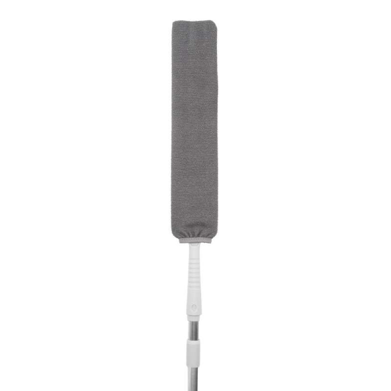 SPOTT-GR Retractable Slit Duster - Πανί Καθαρισμού με Τηλεσκοπικό Κοντάρι 1.6m για Δύσκολα Σημεία σε Γκρι Χρώμα