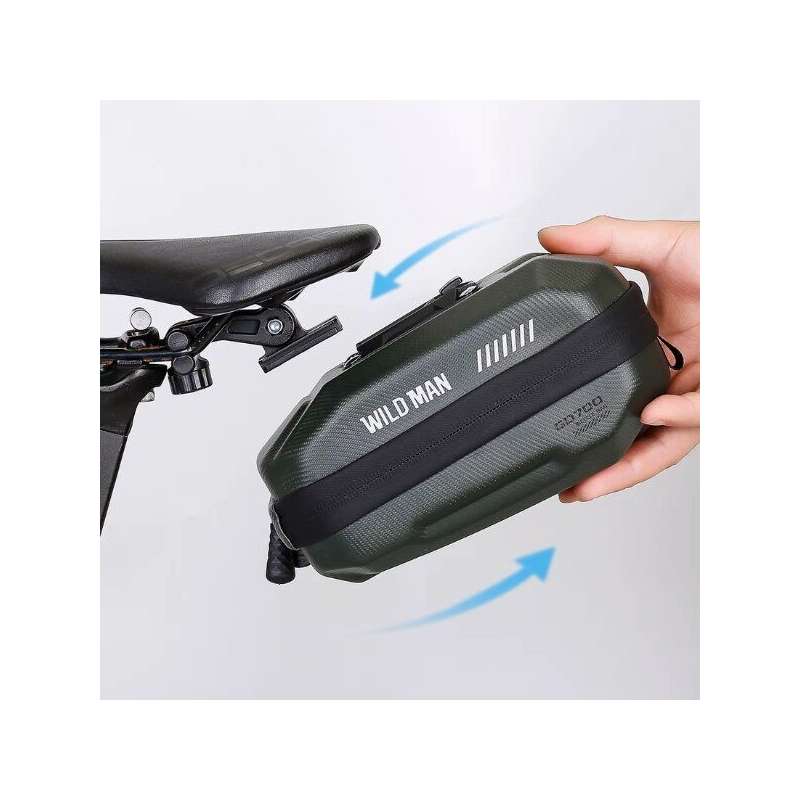 SPOTT-GR Wildman GD700 - Τσαντάκι Σέλας Ποδηλάτου Χωρητικότητας 0.8L σε Πράσινο Xρώμα