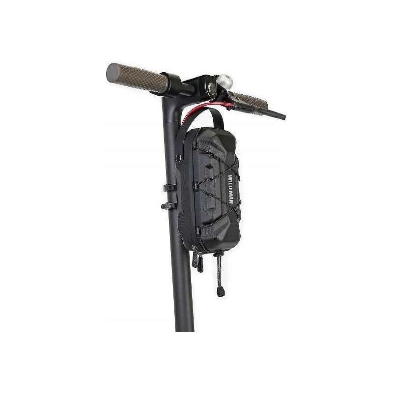 SPOTT-GR Wildman GD6X - Αδιάβροχη Τσάντα Τιμονιού E-Scooter Χωρητικότητας 2L σε Μαύρο Χρώμα