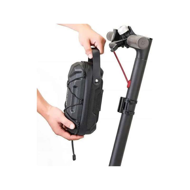 SPOTT-GR Wildman GD6X - Αδιάβροχη Τσάντα Τιμονιού E-Scooter Χωρητικότητας 2L σε Μαύρο Χρώμα