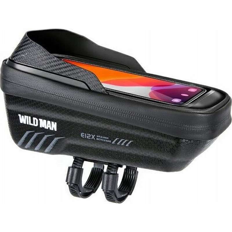 SPOTT-GR Wildman E12X - Αδιάβροχο Τσαντάκι Σκελετού Ποδηλάτου Χωρητικότητας 1L με Θήκη Κινητού 4