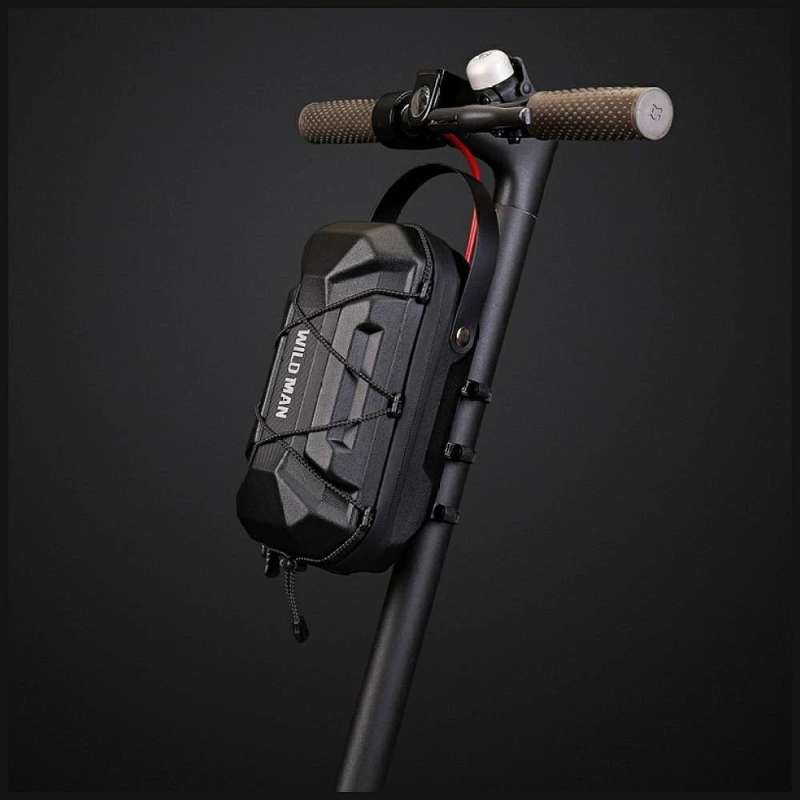 SPOTT-GR Wildman GD6X Plus - Αδιάβροχη Τσάντα Τιμονιού E-Scooter Χωρητικότητας 3L σε Μαύρο Χρώμα
