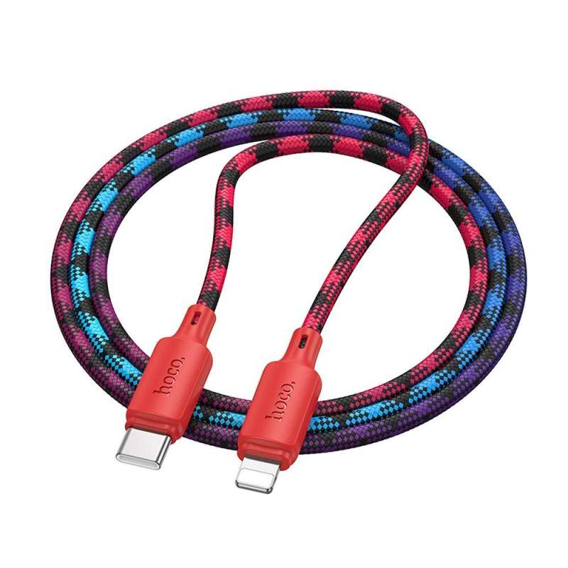 SPOTT-GR Hoco X116 - Καλώδιο Type-C σε Lightning PD 27W 1m - Κόκκινο