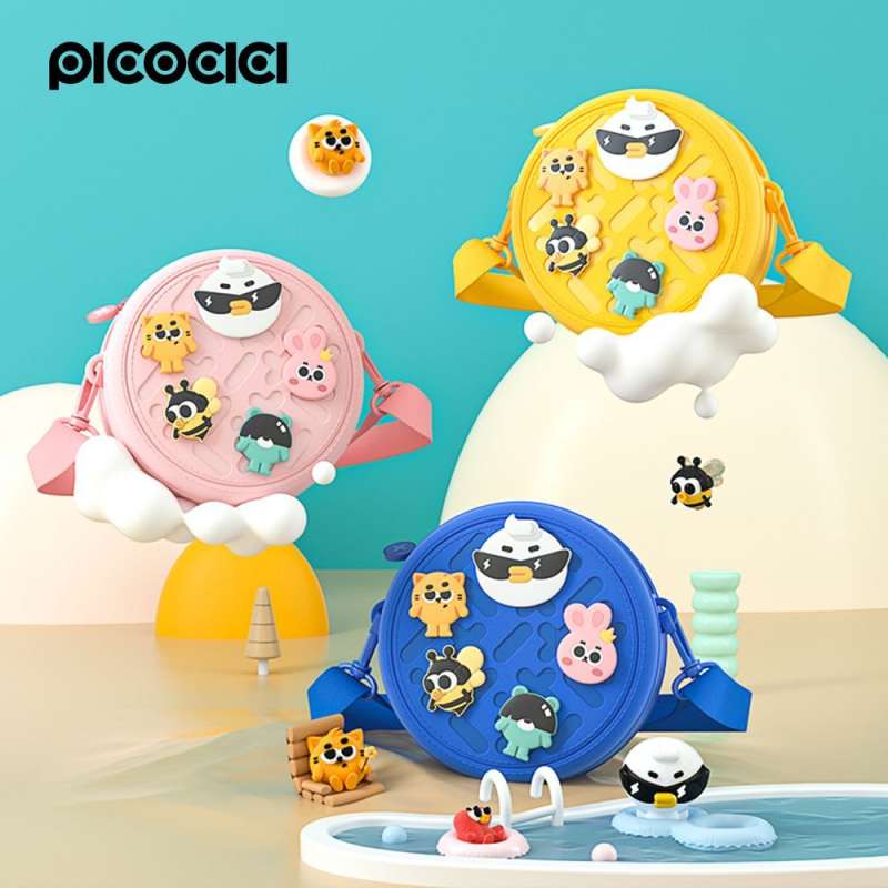SPOTT-GR Picocici K36 - Παιδική Τσάντα με Ζωάκια - Ροζ