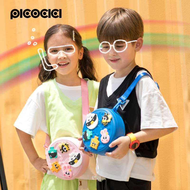 SPOTT-GR Picocici K36 - Παιδική Τσάντα με Ζωάκια - Ροζ