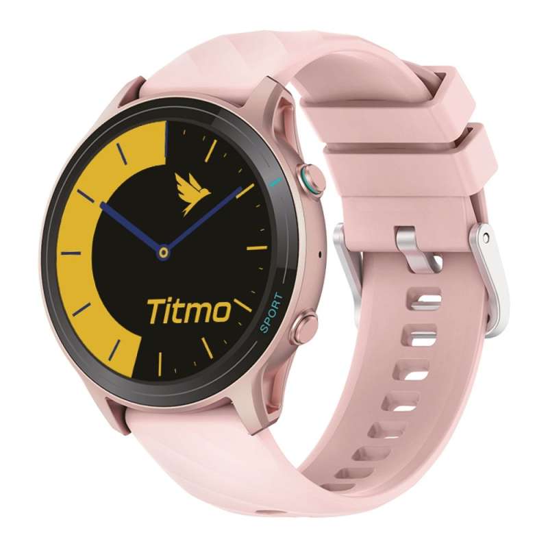 SPOTT-GR Titmo O-100 - Αδιάβροχο Smartwatch με Δυνατότητα Κλήσεων σε Ροζ Χρώμα
