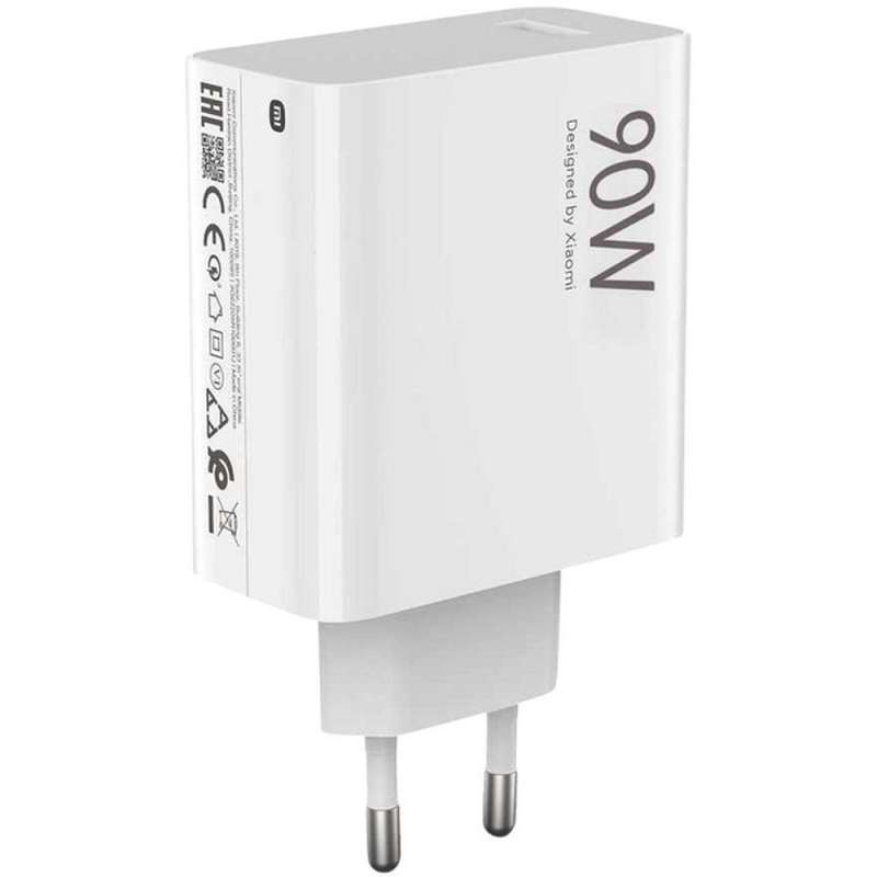 SPOTT-GR Xiaomi MDY-15-EK - Γνήσιος Φορτιστής USB-A 90W σε Άσπρο Χρώμα