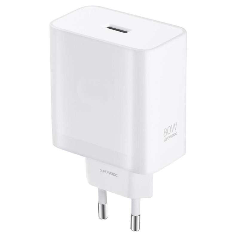 SPOTT-GR OnePlus VCB8OAEH - Γνήσιος Φορτιστής 80W σε Άσπρο Χρώμα