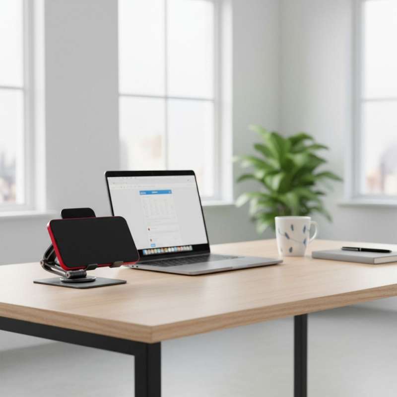 SPOTT-GR Forcell F-Grip Fold Stand 2 360 Βάση Γραφείου - Γκρι