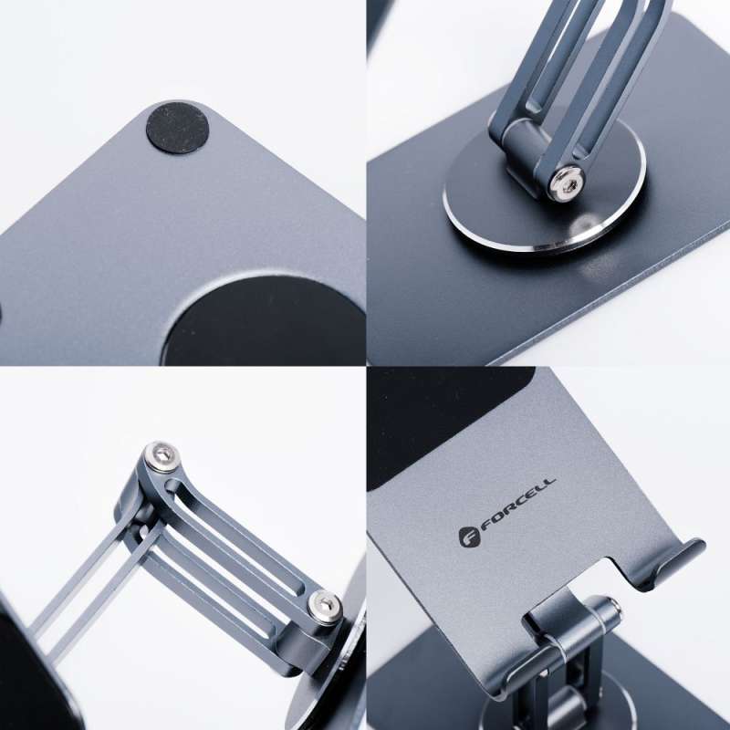 SPOTT-GR Forcell F-Grip Fold Stand 2 360 Βάση Γραφείου - Γκρι
