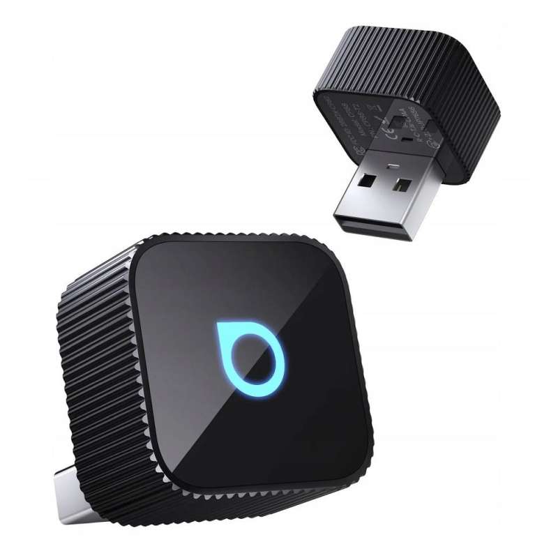SPOTT-GR Ottocast Mini Cube T2 - USB Αντάπτορας CarPlay / Android Auto σε Μαύρο Χρώμα