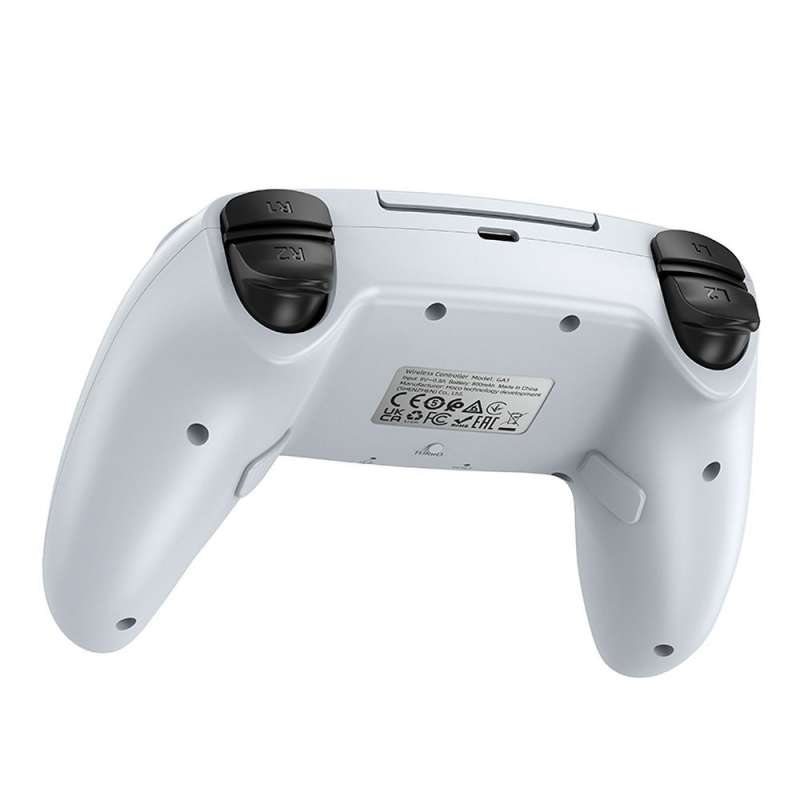 SPOTT-GR Hoco GA1 - Ασύρματο Χειριστήριο Συμβατό με PS4 / PS5 / PC - Άσπρο