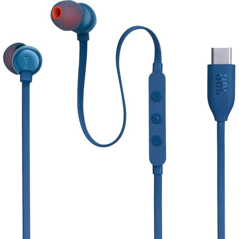 SPOTT-GR JBL Tune 310C - Ενσύρματα Ακουστικά με Υποδοχή Type-C - Μπλε