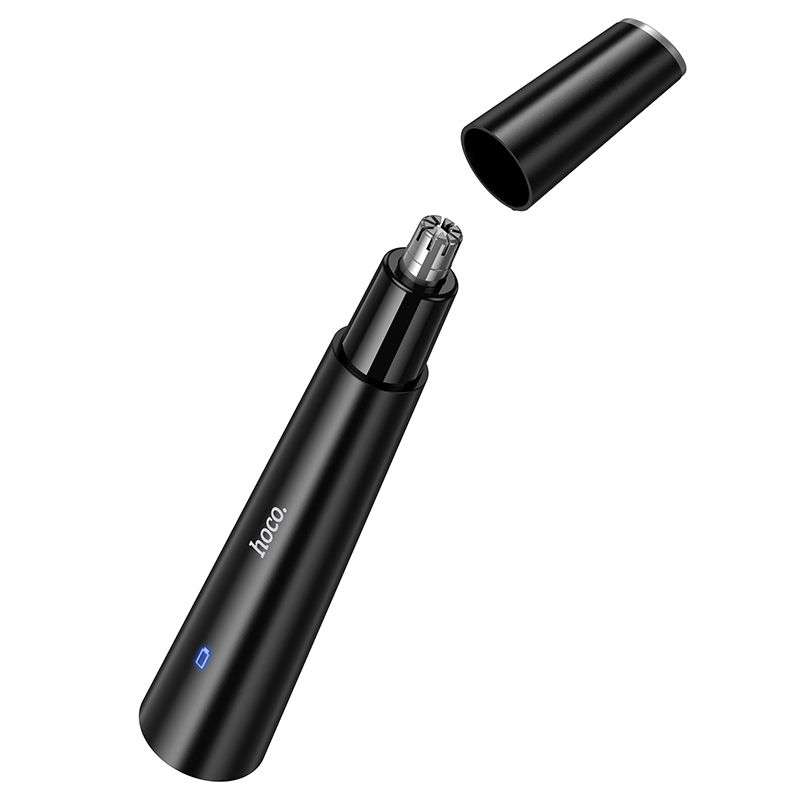 SPOTT-GR Hoco HP37 - Μηχανή Trimmer Μύτης και Αυτιών 3 σε 1 σε Μαύρο Χρώμα