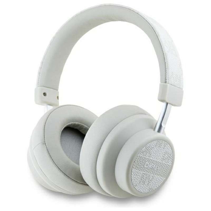 SPOTT-GR DKNY Checkered Pattern - Ασύρματα Over-Ear Ακουστικά Bluetooth σε Άσπρο Χρώμα