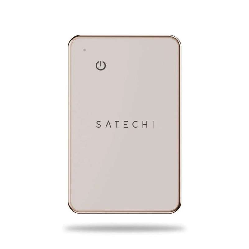 SPOTT-GR Satechi FindAll™ Card - GPS Tracker Συμβατό με Apple Find My με Σχήμα Κάρτας σε Ροζ Χρώμα (ST-LFAWCR)