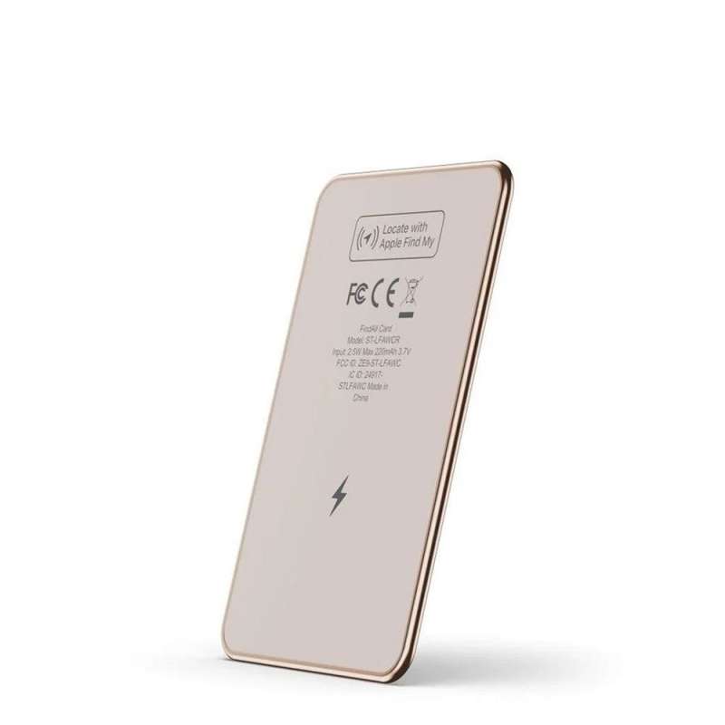 SPOTT-GR Satechi FindAll™ Card - GPS Tracker Συμβατό με Apple Find My με Σχήμα Κάρτας σε Ροζ Χρώμα (ST-LFAWCR)