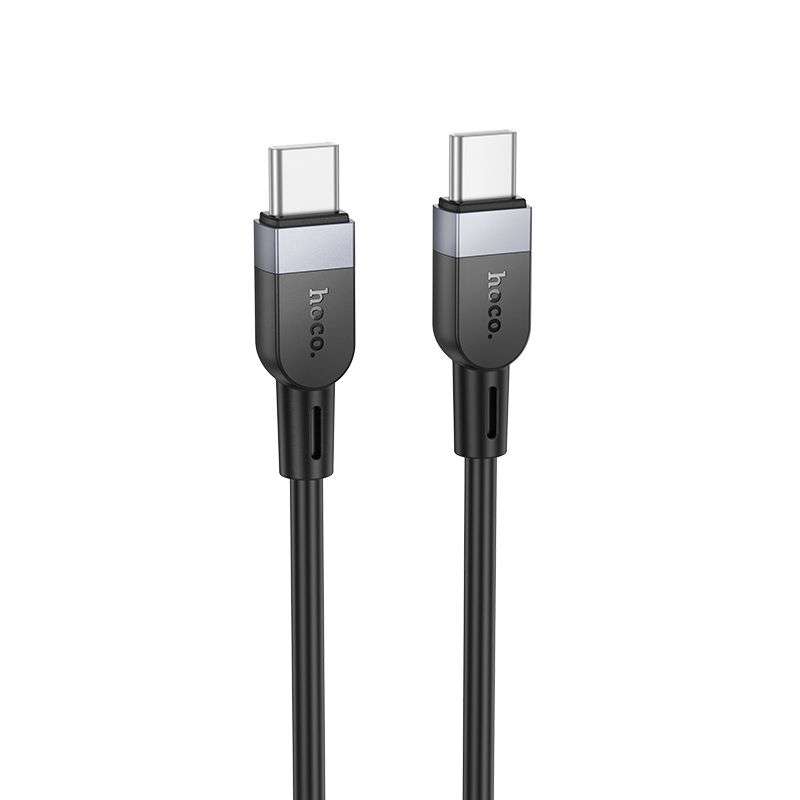 SPOTT-GR Hoco X109 - Καλώδιο Type-C σε Type-C (3A 60W) 3m σε Μαύρο Χρώμα