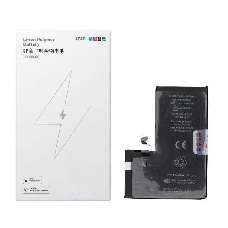 SPOTT-GR JCID Standard Battery - Μπαταρία Αντικατάστασης για Apple iPhone 15 Pro Max (High Capatity)