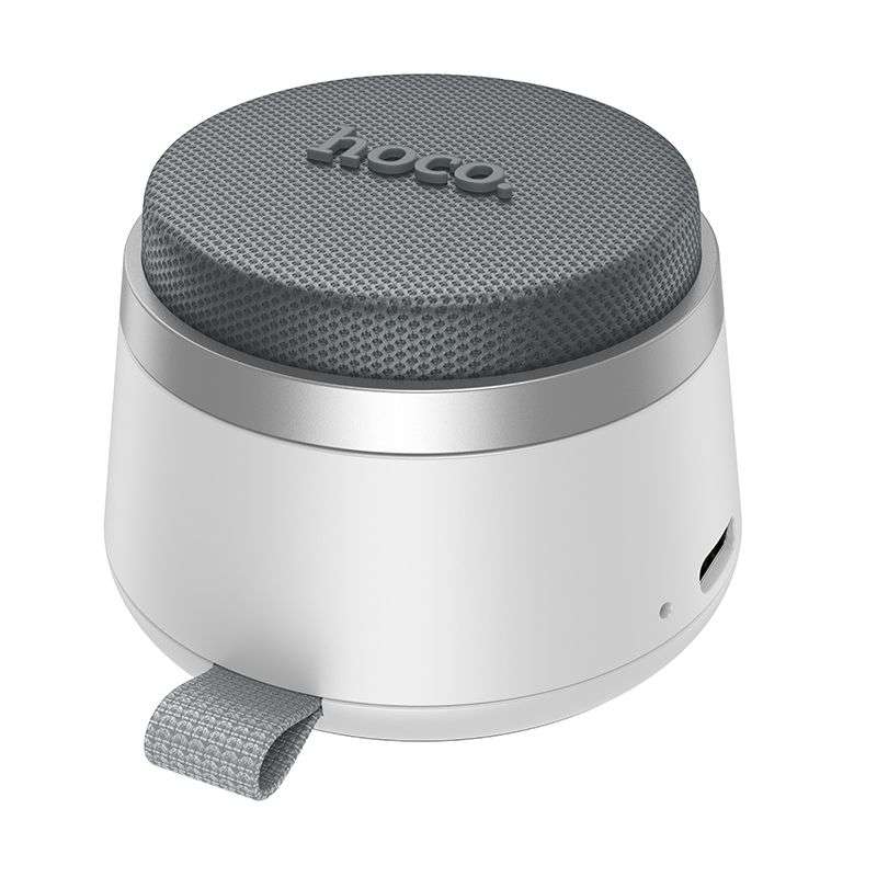 SPOTT-GR Hoco HC43 - Mini Ηχείο Bluetooth 3W με Εσωτερικό Μαγνήτη Στήριξης σε Άσπρο Χρώμα