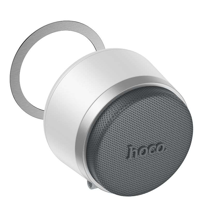 SPOTT-GR Hoco HC43 - Mini Ηχείο Bluetooth 3W με Εσωτερικό Μαγνήτη Στήριξης σε Άσπρο Χρώμα