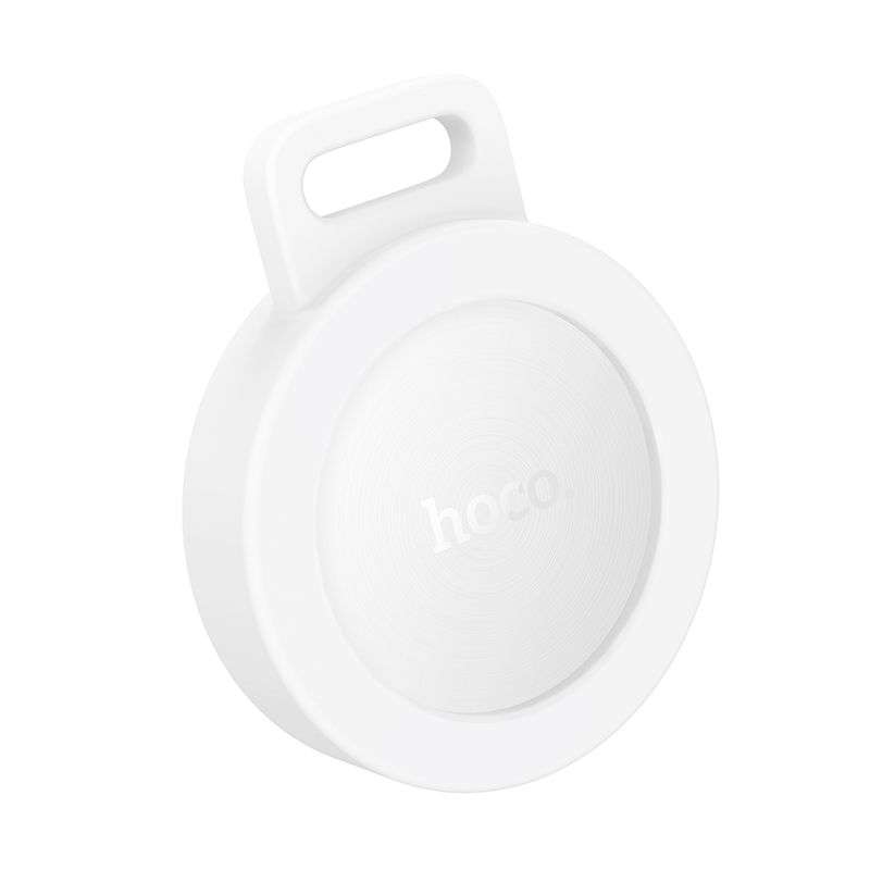 SPOTT-GR Hoco E101 - GPS Tracker Συμβατό με Apple Find My and Google Find My Device σε Άσπρο Χρώμα