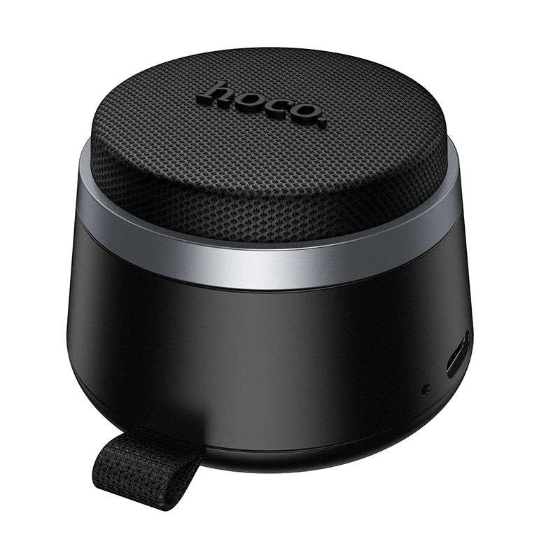 SPOTT-GR Hoco HC43 - Mini Ηχείο Bluetooth 3W με Εσωτερικό Μαγνήτη Στήριξης σε Μαύρο Χρώμα