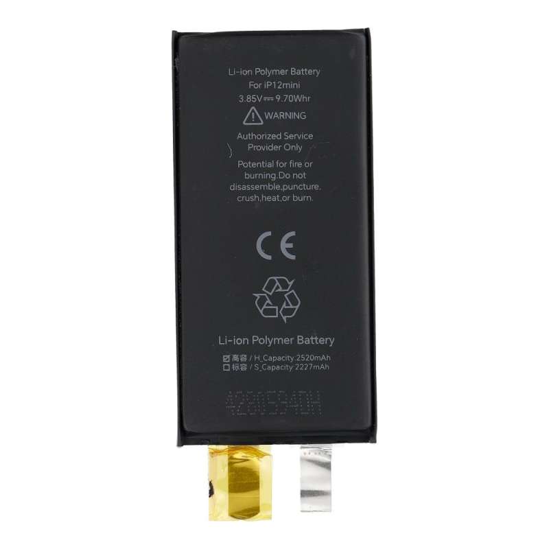 SPOTT-GR JCID Without BMS - Μπαταρία (Μόνο Σώμα) για Apple iPhone 12 Mini (High Capatity)