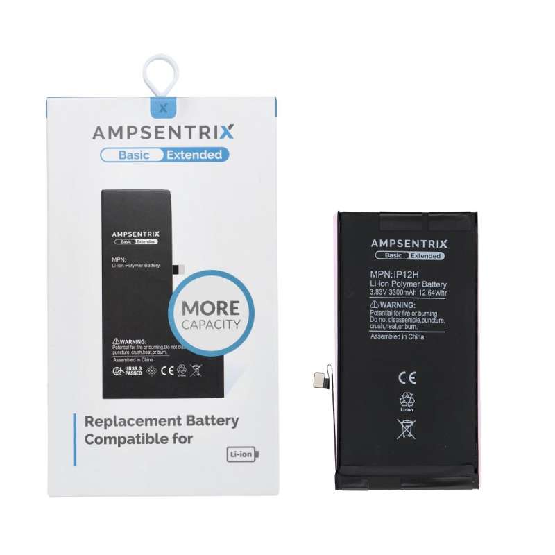 SPOTT-GR AmpSentrix Basic Battery - Συμβατή Μπαταρία για Apple iPhone 12 / 12 Pro