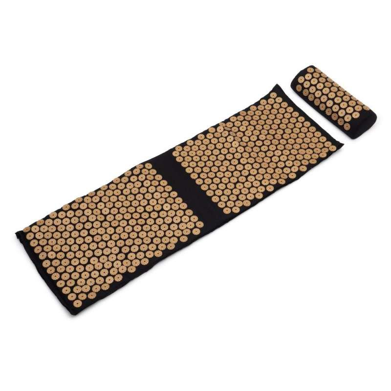 SPOTT-GR Acupuncture Massage Pad - Χαλάκι Μασάζ για το Σώμα σε Μαύρο / Χρυσό Χρώμα