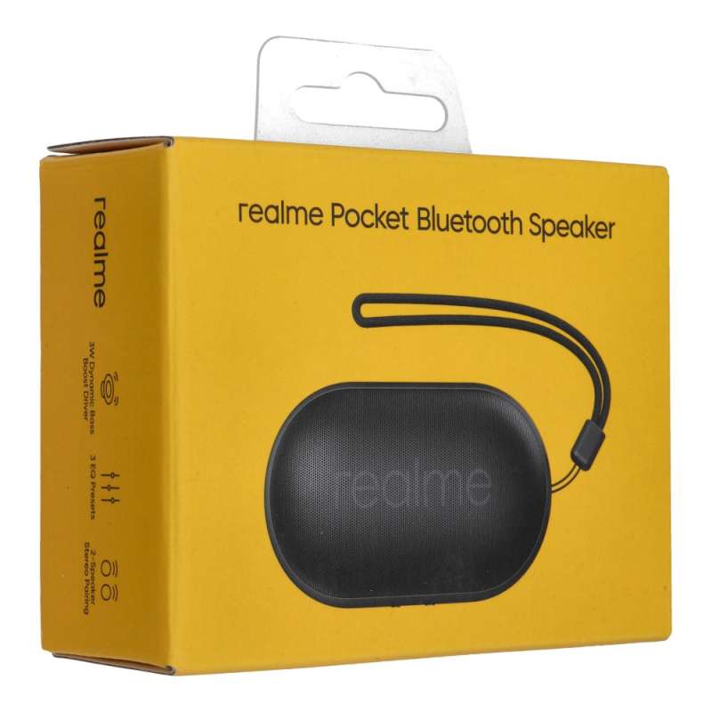 SPOTT-GR Realme Pocket - Ηχείο Bluetooth 3W με Διάρκεια Μπαταρίας έως 6 ώρες σε Γκρι χρώμα