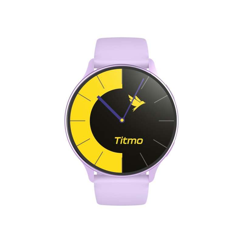 SPOTT-GR Titmo O-200 - Smartwatch με GPS, Οθόνη AMOLED και Δυνατότητα Κλήσεων σε Μωβ Χρώμα