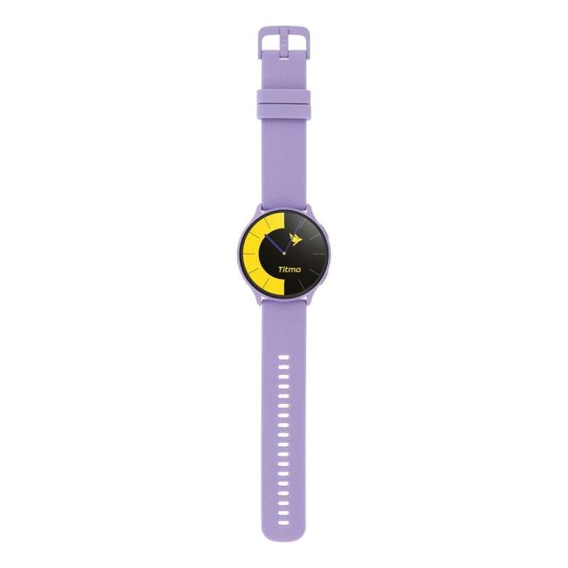 SPOTT-GR Titmo O-200 - Smartwatch με GPS, Οθόνη AMOLED και Δυνατότητα Κλήσεων σε Μωβ Χρώμα