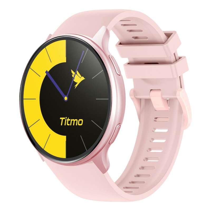 SPOTT-GR Titmo O-200 - Smartwatch με GPS, Οθόνη AMOLED και Δυνατότητα Κλήσεων σε Ροζ Χρώμα