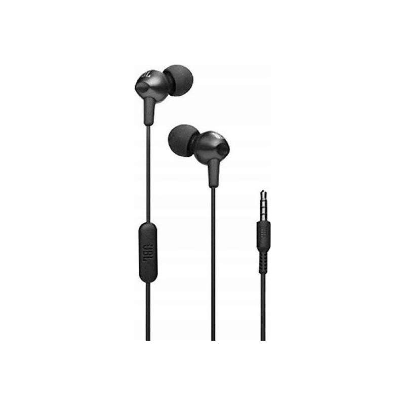 SPOTT-GR JBL C200Si - Ενσύρματα In-Ear Ακουστικά Jack 3.5mm σε Μαύρο Χρώμα