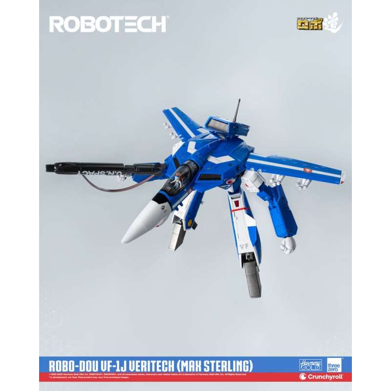 SPOTT-GR Robotech Action Figure ROBO-DOU VF-1J Veritech (Max Sterling) 20 cm