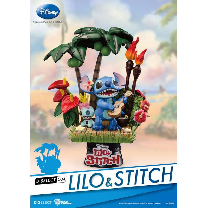 SPOTT-GR Disney D-Stage - Διόραμα PVC Στιτς με Ύψος 14cm